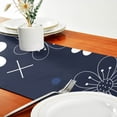 thumbnail image 4 of Coolnut Polka Dots Table Runner 18"x72", Kitchen Dining Table Cloth Runner Decoration for Indoor Outdoor Home Holiday Thanksgiving Christmas Party Decor, 4 of 5