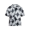 thumbnail image 3 of No Boundaries Rayon Shirt with Short Sleeves, Men's and Big & Tall XS-4XLT, 3 of 5