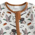 thumbnail image 7 of Kogui Romper for Boys Newborn Baby Jumpsuit Hooded Fleece Rompers Long Sleeve Romper Outwear Outfits 0 3 6 9 12 18 24 Months (Brown,3-6 Months), 7 of 7