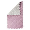 thumbnail image 2 of ziyahi Dishcloth Thickened Microfiber Cloth Rags Reusable Washcloth Water-absorbing Dishes Plate Tableware Towel House-working Coffee Purple, 2 of 8