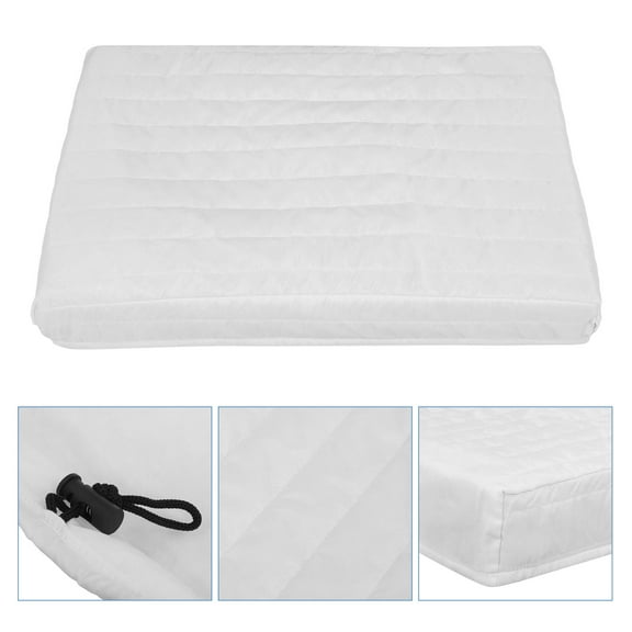 CIMAXIC AC Unit Cover Indoor Polyester Beige Moisture Prevention for Home Decor 1 Piece