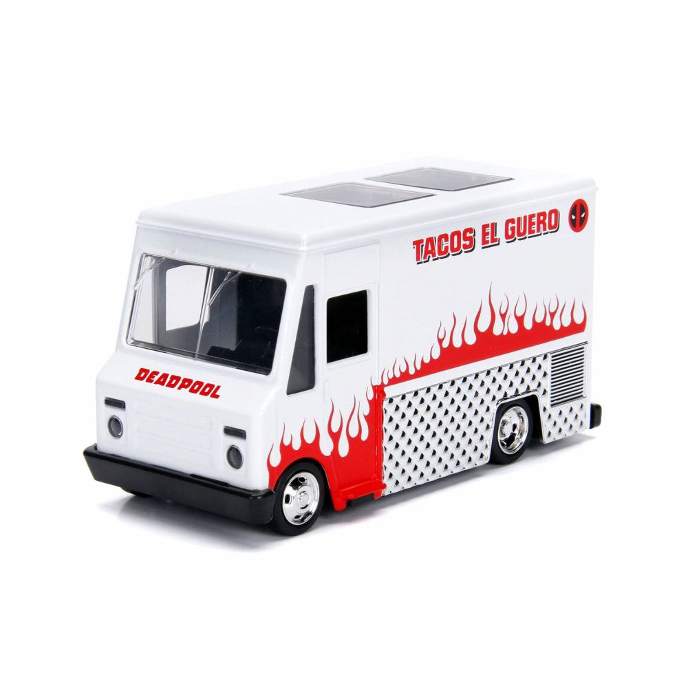 Taco Truck, Deadpool Jada 99800 1/32 scale Diecast Model Toy Car
