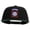 Black, variant on 82nd Airborne Military Embroidered 5 Panel Flat Bill Twill Snapback Solid Cap - Dk Grey OSFM