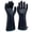 Black, variant on Silicone Oven Gloves – Heat Protection BBQ Gloves with Fingers, Food Grade and Waterproof – Kitchen & BBQ Accessories for Cooking, Baking, Grilling, and Frying, Black, M