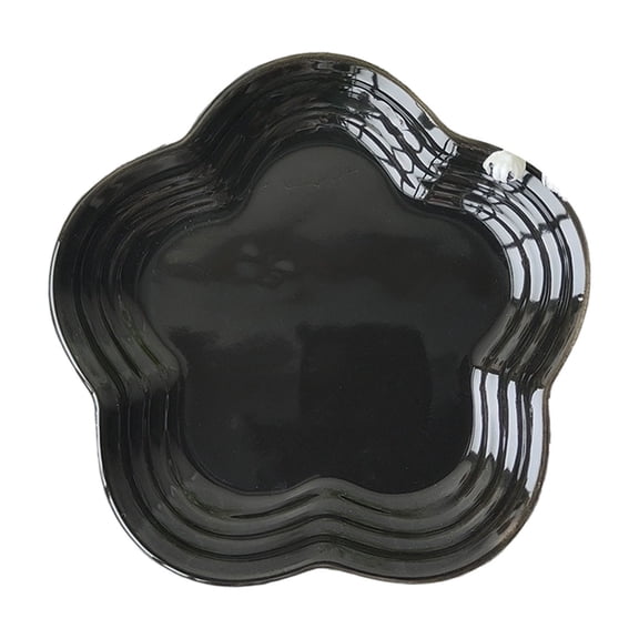 High Quality Ceramics Appetizer Plate with Under Glass Finish Dipping Bowls for Easy Cleaning and Enhancing Durability