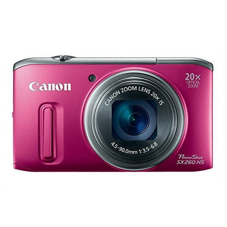 Canon PowerShot SX260 HS Digital Camera (Red) - Walmart.com Canon PowerShot SX260 HS Digital Camera (Red) - Walmart.com