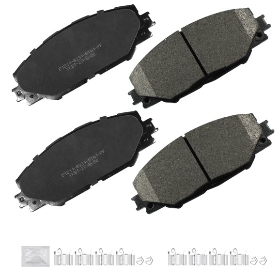 ACB ZONE 4PCS Front Ceramic Brake Pads for 2006-2018 Toyota RAV4