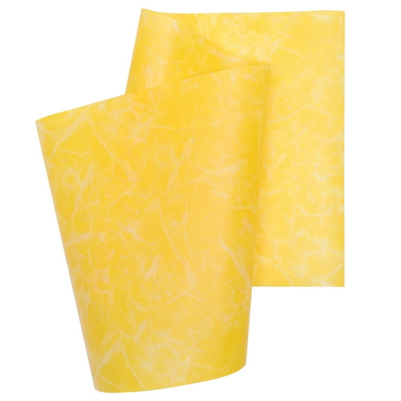 PAMINGONO 2Rolls Modern Simple Marble Pattern Lampshades Diy Making Light Diffusion 11.8X19.7In