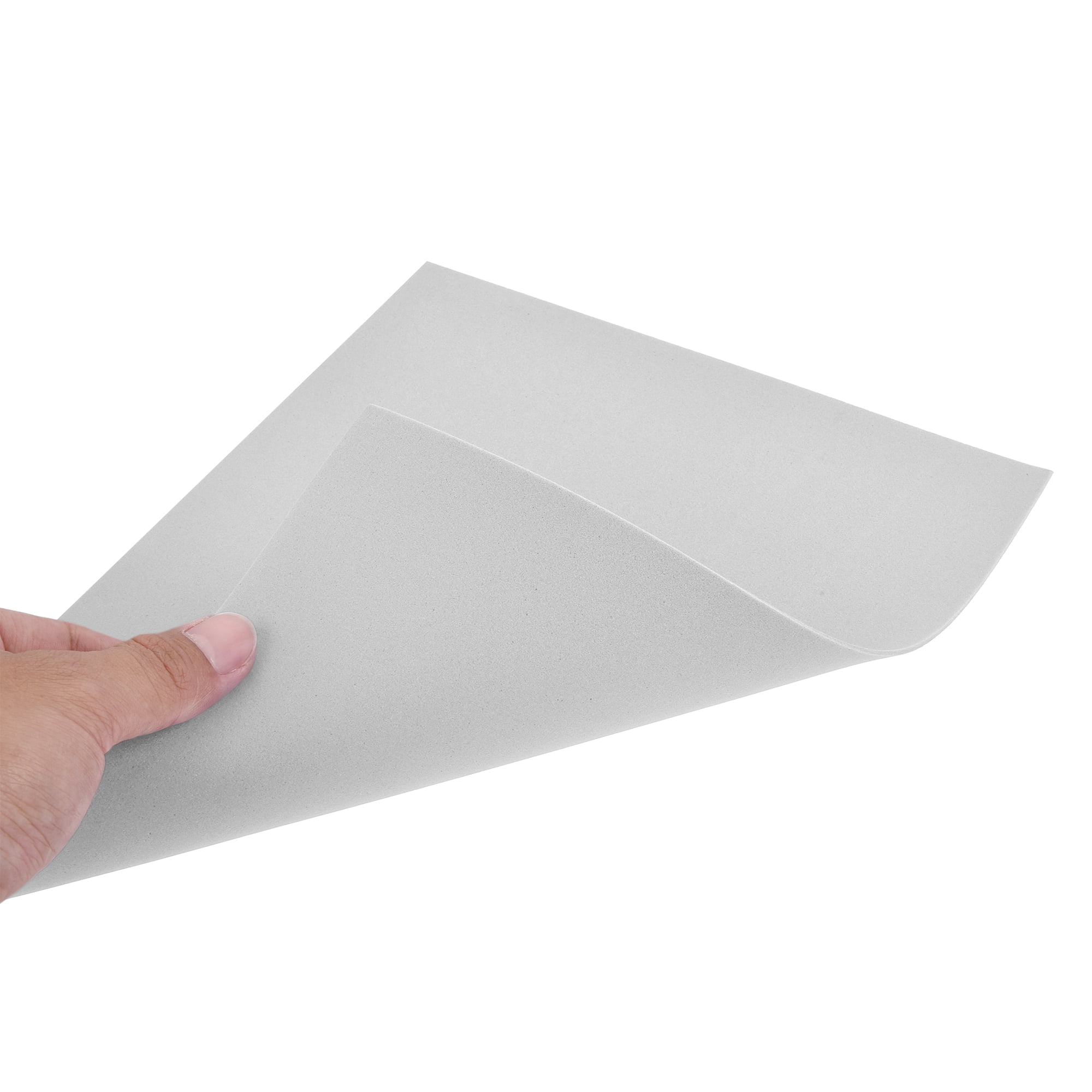 Uxcell Light Grey EVA Foam Sheets 11 x 8 inch 1.8mm Thickness for Crafts DIY Projects, 24 Pack
