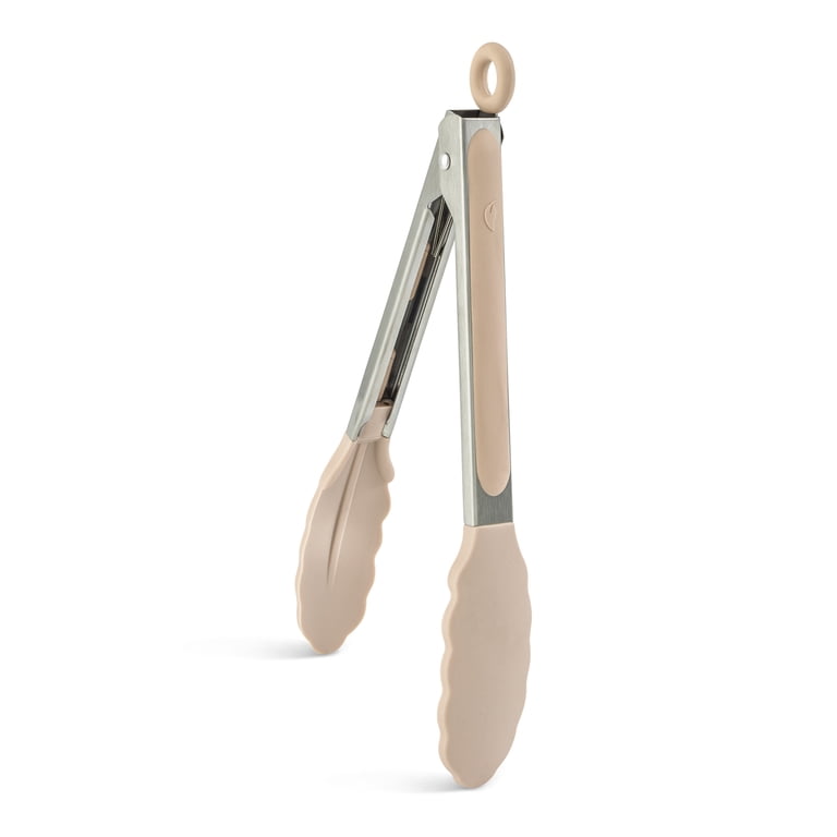 Elements By Thyme & Table Silicone Locking Tongs, 2-Pack Rose photo 8