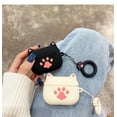 thumbnail image 4 of 3D Cat Paw Cartoon Silicone Earphone Case for Apple for airpods Pro 3 Wireless Bluetooth Headset Protect Cover Sweet Cute Anti-lost (A25 for Airpods Pro), 4 of 7