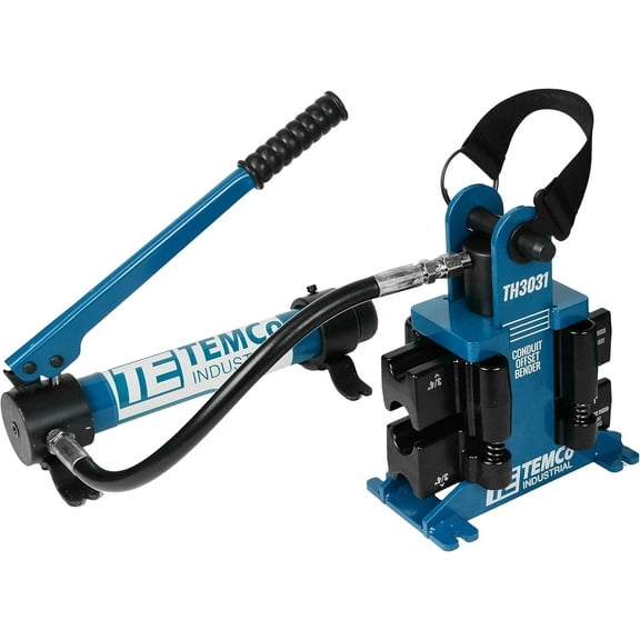 TEMCo TH3031 Dual Size Hydraulic Conduit Offset Bender Both 1" & 3/4" EMT