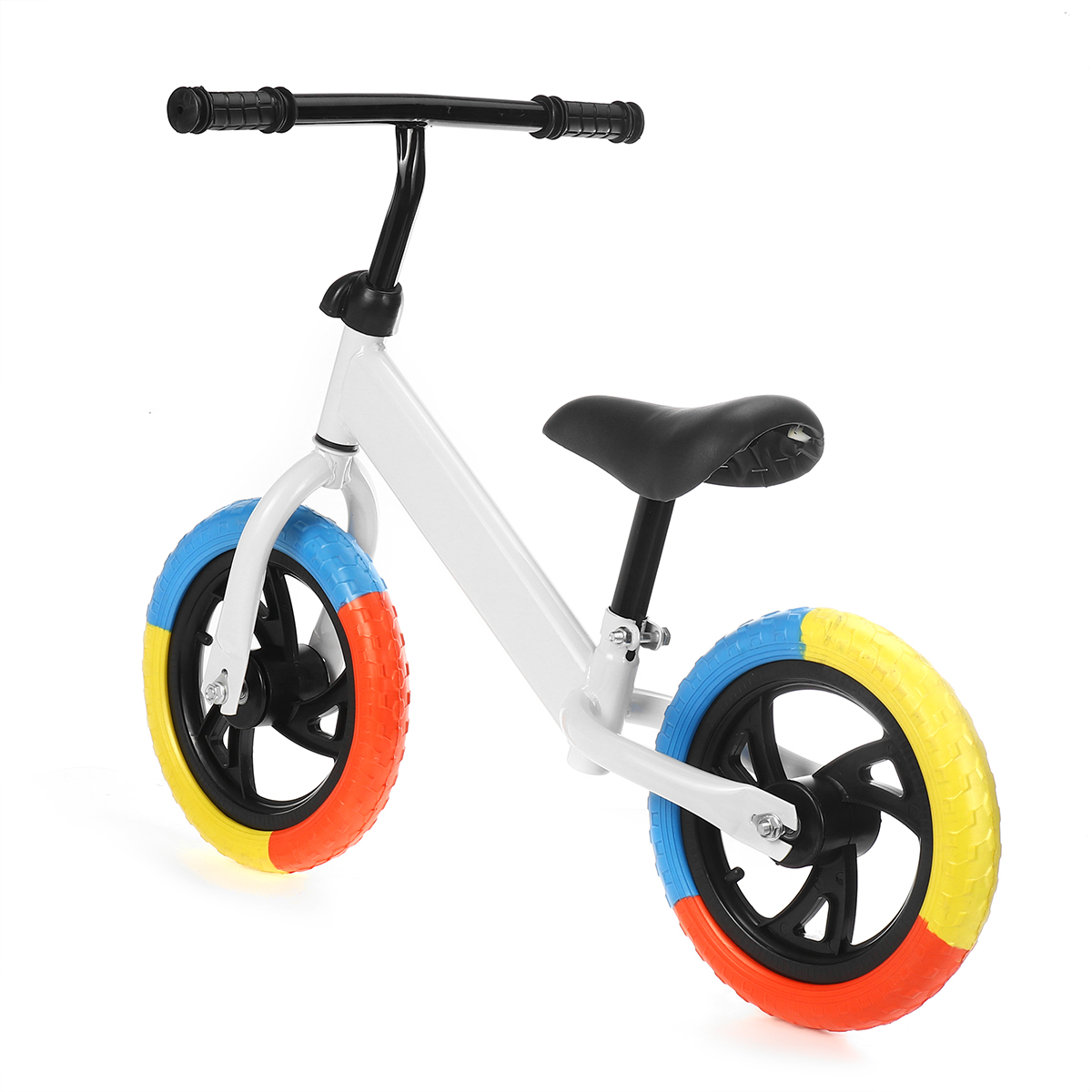 Rainbow Balance Bike for Kids 12 Wheels 