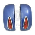 thumbnail image 4 of Mutazu Cobalt Blue MU Universal Motorcycle Hard Saddlebags fits most Cruisers, 4 of 8