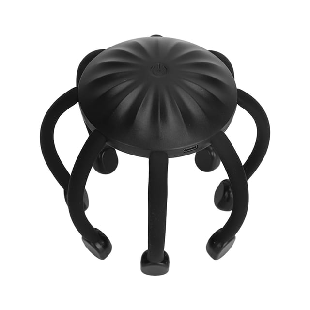 Electric Scalp Massager, Multi Function Head Scratcher 360 Degree Coverage Easy To Carry for Travel for Home