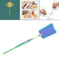 thumbnail image 4 of MERIGLARE Fan Shaped Rotation Handheld Mirror Comfortable to Hold Easy to Operate Field Colourful A, 4 of 9