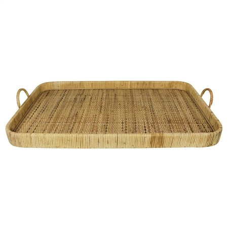 

HomeRoots jumbo bamboo tray 18 W x 28 D x 4 H