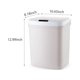 thumbnail image 3 of Cubos de basura automáticos sin contacto de 16L/4Gal, con sensor de movimiento por infrarrojos y tapa, para cocina, baño, oficina y dormitorio., 3 of 6