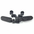 thumbnail image 3 of HTT-MOTOR Black Peg Mounting Kit Lightning Style Foot Peg For Bike Equipped with 1-1/4 inch (1.25") Front Engine Guard Frame Tube Iron 883 XL883N Electra Glide Ultra Road King FLHR, 3 of 6