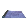 thumbnail image 2 of Ahgly Company Indoor Square Abstract Blue Modern Area Rugs, 7' Square, 2 of 4