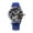 Blue, variant on Real Tourbillon Mechanical Watch, Hollow Stainless Steel with Sapphire Crystal 5BAR Waterproof