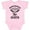 AD-Pink, variant on Inktastic Handpicked for Earth by My Tio in Heaven with Angel Wings Boys or Girls Baby Bodysuit