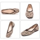 thumbnail image 5 of Zapatos planos informales Frank Mully para mujer, punta cuadrada, negros, talla 6.5, 5 of 7