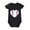 Black, variant on Siilsaa Bodysuit for Baby Girl Girl Bodysuit Romper Solid Ruffle Onsies Cotton Girls Outfit Clothes Pink,12M