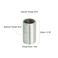 thumbnail image 2 of Uxcell M12 to M10 Thread Adapters Sleeve Reducing Nut 20mm Screw Pipe Threaded Tube Coupler Connector 10 Pack, 2 of 5