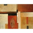 thumbnail image 3 of Salemink-Roos, Ursula 14x12 Black Modern Framed Museum Art Print Titled - Tapestry of Summer I, 3 of 5