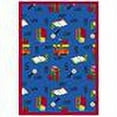 thumbnail image 2 of Bookworm (Spanish) 7'8" x 10'9" Area Rug In Color Blue, 2 of 2
