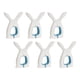 thumbnail image 3 of 6 clips de plástico para toallas , clips para sillas, soporte para toallas para sillas de piscina L L Blanco Azul Gloria Clips para edredón, 3 of 9