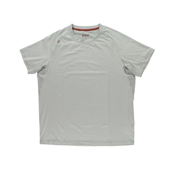Rhone Scout Short Sleeve Crewneck Athletic Tee Mens Active Shirts & Tees Size Xl, Color: Grey/Burgundy