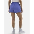 thumbnail image 2 of No Boundaries Soft Fleece Shorts, 1 or 2-Pack, Women’s, 2 of 5