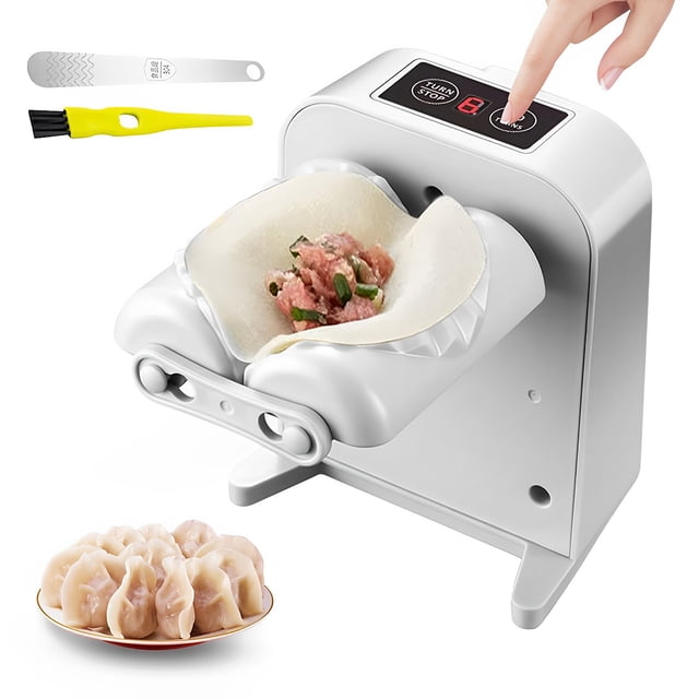 Máquina automática de bolas de masa: máquina de bolas de masa eléctrica con cepillo de cuchara, máquina de bolas de masa moldeadora de ravioles, máquina de bolas de masa automática con carga USB,