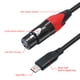 thumbnail image 5 of 【TY03RE-1m】Cable grabación micrófono dinámico TYPE-C a XLR alta ganancia (1M), 5 of 9