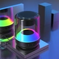 thumbnail image 2 of Altavoces Bluetooth Inalámbrico Bluetooth 5.0 Audio de Altavoz, Altavoz Bluetooth Inalámbrico Portátil, Subwoofer Doméstico, Audio Estéreo Pequeño, Altavoz Inalámbrico Altavoces Bluetooth Portátiles, 2 of 9