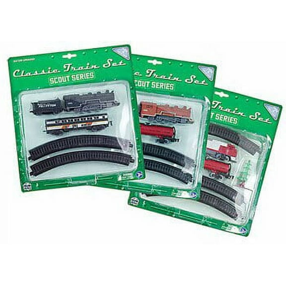 Wowtoyz Classic Scout Series Model Train Sets, Plastic