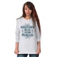 thumbnail image 3 of Bare Foot Buck Wild Cute Southern Women's Long Sleeve T Shirt Brisco Brands M, 3 of 6