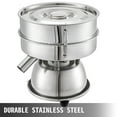 thumbnail image 3 of VEVOR Automatic Sieve Shaker Included 40 Mesh + 60 Mesh Flour Sifter Electric Vibrating Sieve Machine 110V 50W Sifter Shaker Machine 1150 r/min for Flours, Herbal Powder, 3 of 9