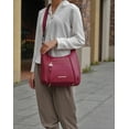 thumbnail image 3 of MKF Collection by Mia K. MKF-X584A-TP Lavinia Vegan Leather Womens Shoulder Bag, 3 of 11