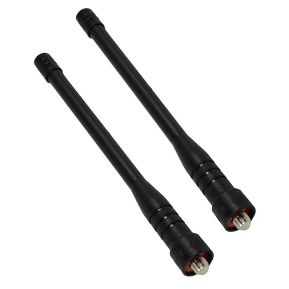 HQRP 2-Pack VHF High Gain Antenna For Motorola SP10, SP21, SP50, VL130 GL2000, GP620, PRO5350, PRO5450