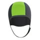thumbnail image 4 of Gorro de buceo de neopreno de 3 mm, traje de neopreno, capucha térmica, impermeable, resistente al viento, gorro de natación. verde, 4 of 9