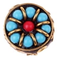 thumbnail image 2 of Cuenta de Tibetano Ornamento Simistros de Manualidad funciones Durable Azul, 2 of 9
