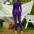 thumbnail image 5 of Gufahion Swimwear for Womem Long Sleeve Swimsuits Swim Dress Womens Bathing Suits, XL, 5 of 6