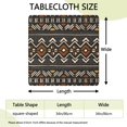 thumbnail image 2 of Washable Fabric Flowers Pattern Table Cover with Bohemian Style for Various Settings, 2 of 6