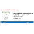thumbnail image 2 of Head Gasket Set - Compatible with 1991 Ford LTD Crown Victoria 5.0L V8, 2 of 2