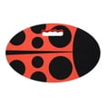 thumbnail image 5 of Thornton's  Ergonomic Thick Oval Kneeling Pad, Large diamond plate black, 5 of 5
