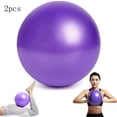 thumbnail image 1 of Pelota de yoga, pelota de pilates de 25 cm, pelota de fitness pequeña, pelota de fitness, pelota de yoga, pelota de ejercicio de yoga, utilizada para fitness, rehabilitación, entrenamiento de espalda MFZFUKR WL-00781-2, 1 of 8