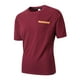 thumbnail image 3 of Camisetas Elvqul para Hombre Algodón Economicas Vino Stretch de Color Sólido Manga Corta Cuello Redondo, 3 of 7